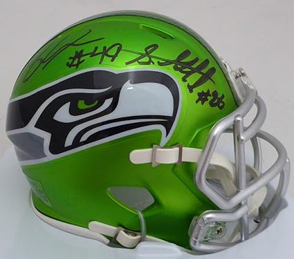 Seahawks green helmet Clearance