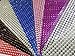 CraftbuddyUS AB Clear 5mm Bulk Sheet 1500 Self Adhesive Diamante Stick on Rhinestone Gems