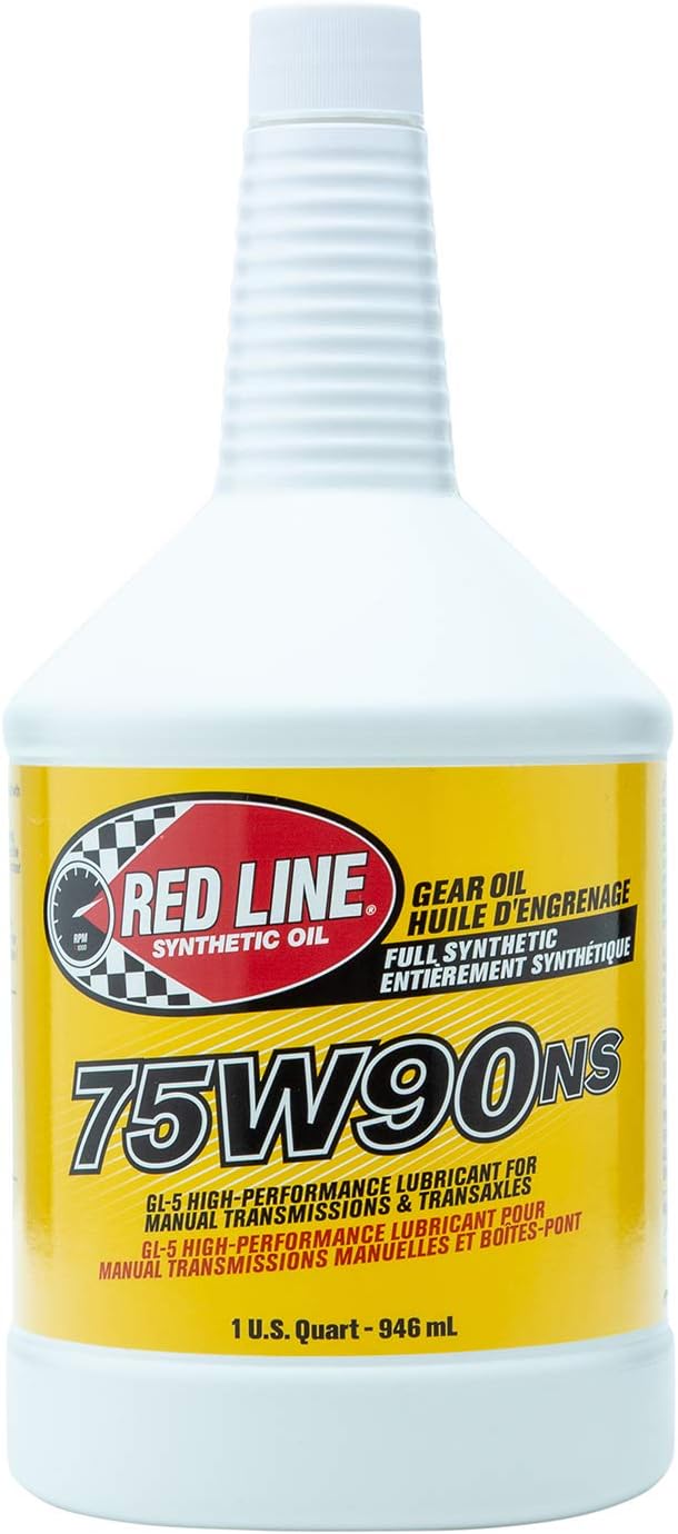 Red Line 58304 (75W90) Non-Limited Slip Synthetic Gear Oil - 1 Quart (Pack of 12)