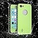 HESGI New Waterproof Shockproof Dirtproof Snowproof Protection Case Cover Only for Apple iPhone 5C Grow Green