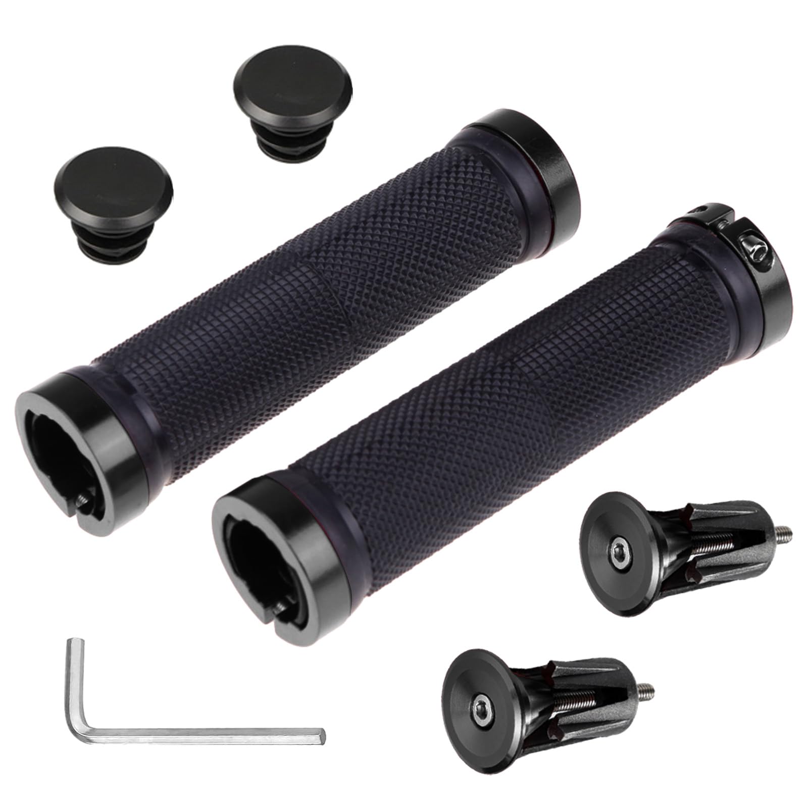 YTOOK Black Bike Handlebar Grips,