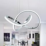 MAYNA LED Pendant Light with Irregular Ring