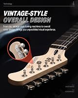 Donner DST-152R 39" Electric Guitar Kit HSS Split With Amp Bag Capo Strap view 7