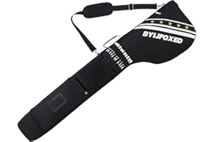 BYLIFOXED Par 3 Golf Carry Bag for Short Game,Sunday Golf Bag for Men,Small Golf Bag with Thick Foam Protection,Fit Up to 5-8 Clubs