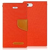 iPhone 6S PLUS / 6 PLUS Case, [Drop Protection] GOOSPERY® Canvas Diary [Denim Material] Wallet Case [ID Card & Cash Slots] w/ Stand Cover for Apple iPhone 6S PLUS / 6 PLUS (5.5