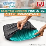 JML Soft Sitter Seat Cushion Cover, Breathable Machine Washable view 3