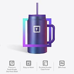 IRON °FLASK Co-Pilot Insulated Mug w/Straw & Flip