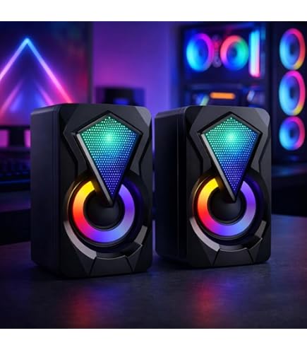 Caixa Acústica para Computador Speaker Round 8W USB/P2, Newex