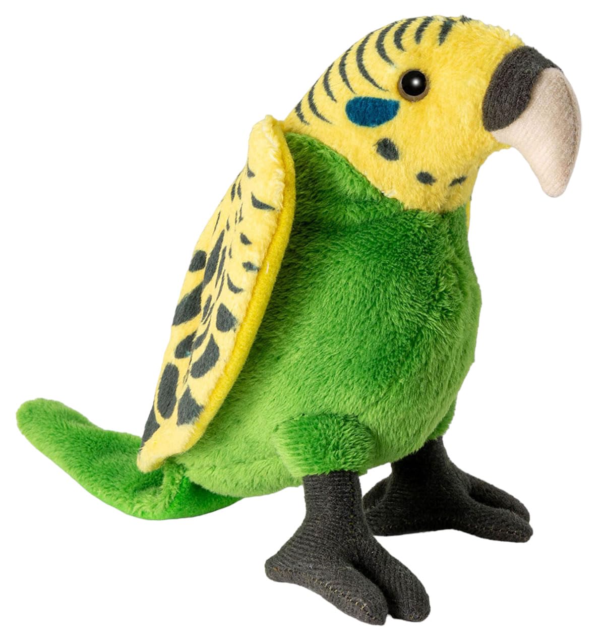 Carl Dick Budgie about 5.5 inches/15cm, Plush Toy, Soft Toy 3413006