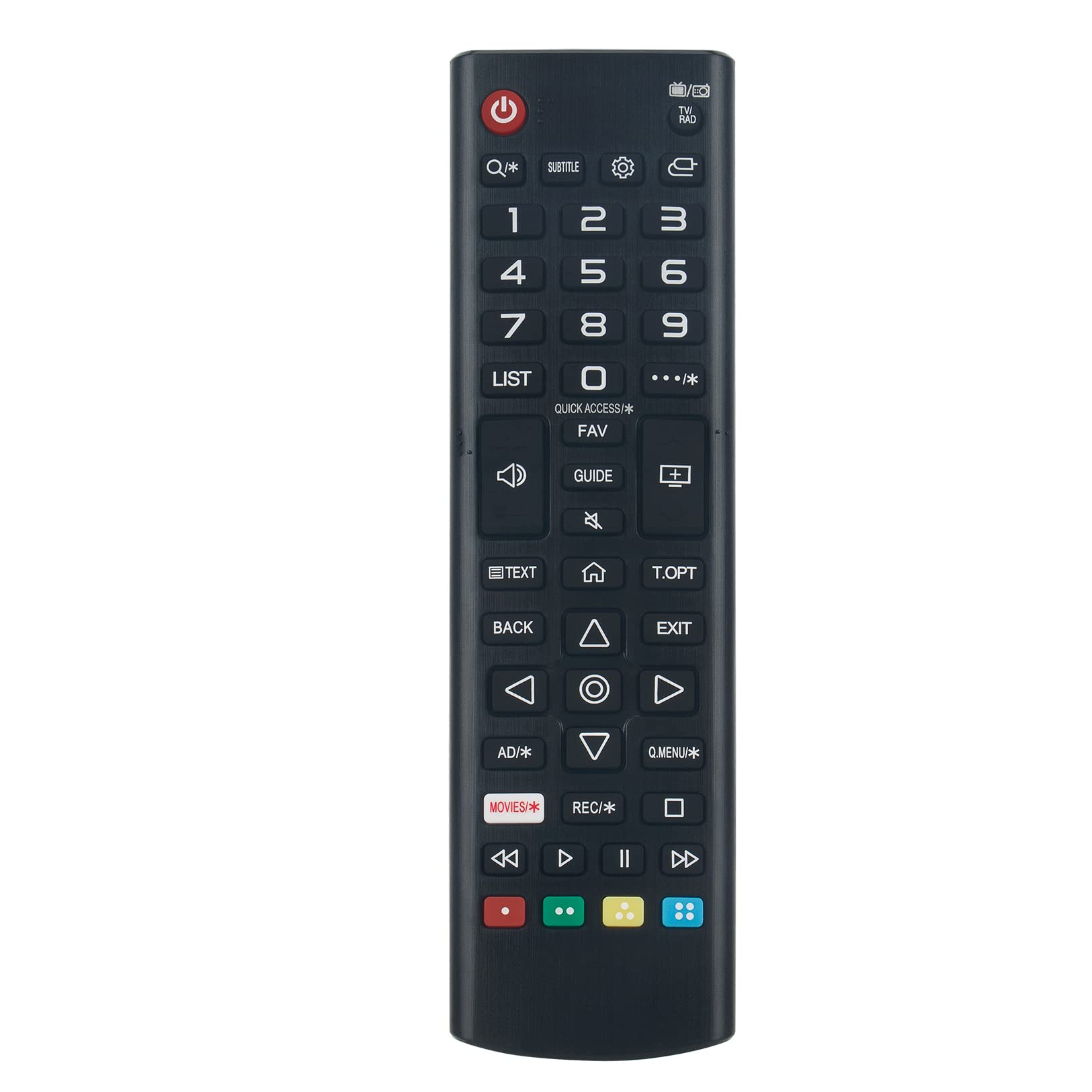 VINABTY AKB75675312 AKB75675302 Replacement Remote Compatible with LG FULL HD TV 32LM55 32LM550BPLB 43LM5500PLA 32LM6300 32LM6390 43LM630 AKB75875302