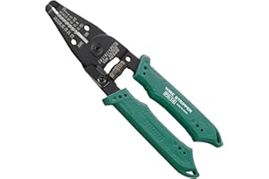 ENGINEER PA-14 Professional Precision Wire Strippers for thin wire (AWG34 - AWG22), sharp and perfectly round finishing edge, Spring loaded Comfortable Handles, Made in Japan