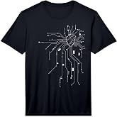 Anatomical Heart CPU Processor PCB Board Computer Programmer Performance T-Shirt