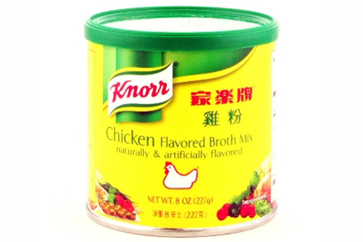 Amazon Com Chicken Flavored Broth Mix Naturally Artificially Flavored 8oz Pack Of 3 Grocery Gourmet Food