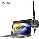 KuWFi Blueway N9000 2000mW High Power wifi USB network Adapter WEP free internet High power Long Range USB WiFi Adapter With 5 dbi antenna