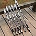 Burning Shark Fishing Rods, 24-Ton Ultra Lightweight Carbon Fiber Telescopic Fishing Rod, Stainless Steel Guides, Lengthened Hollow Handle,Travel Fishing Rod for Bass, Trout-2.1M