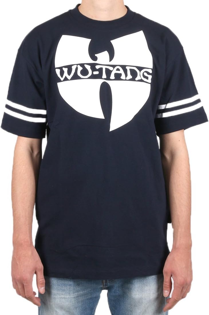 Wu Wear T-Shirt Wu 36 Shirt, Urban Streetwear Fashion, Hip Hop, Men, Navy