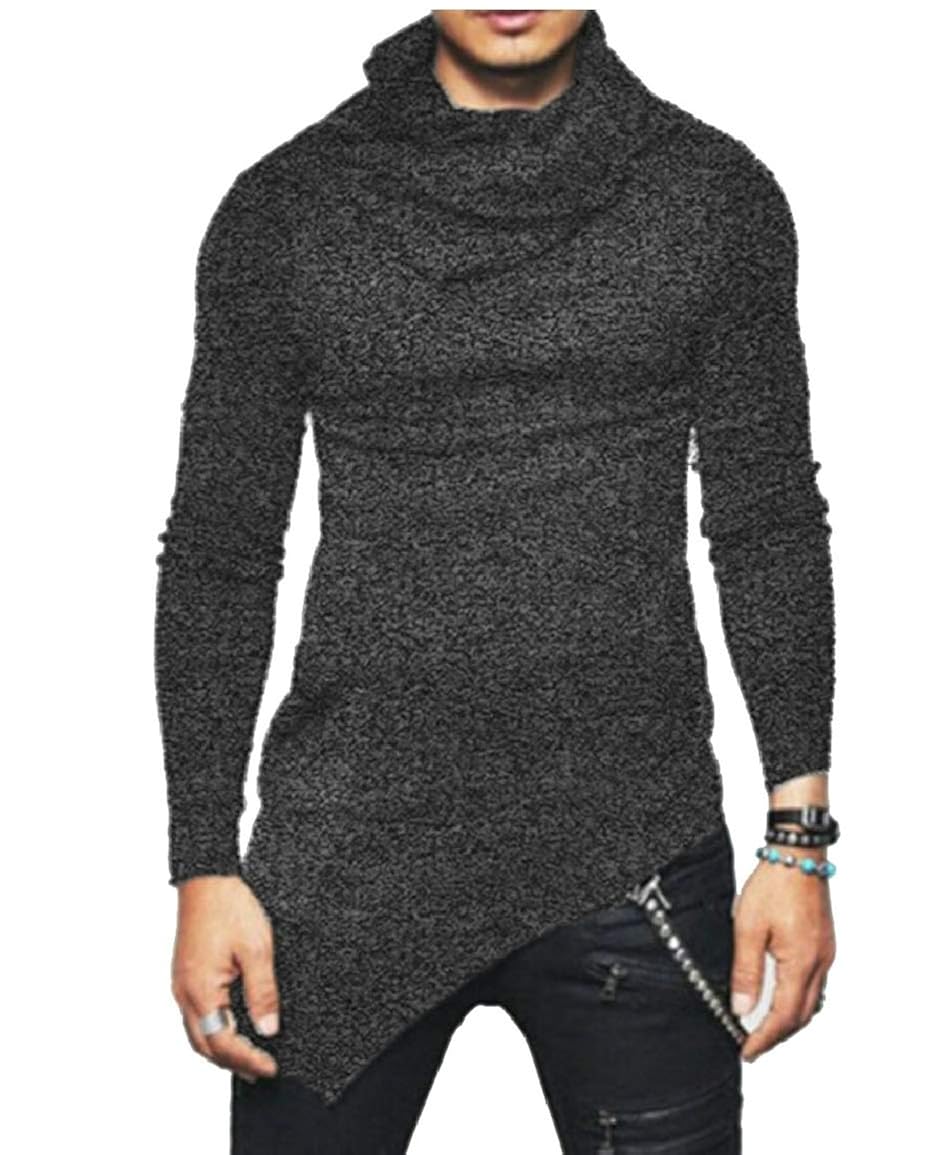 Qiangjinjiu Mens Irregular Hem 