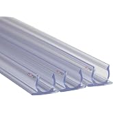 Novelty Lights 10 Pcs 1/2 Inch Rope Light Track Channel, 3 Feet Long | Made in USA, UV Protected PVC Plastic Clear Mounting Rope Light Channel for Indoor &amp; Outdoor, Heavy Duty LED Mounting Track