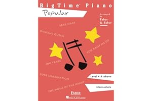 BigTime Piano: Popular Level 4 and Above | Intermediate Pop Hits Piano Songbook for Teens and Adults | Includes Star Wars, Da