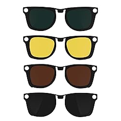 4Pcs Polarized Clip for Ray-Ban Meta Wayfarer
