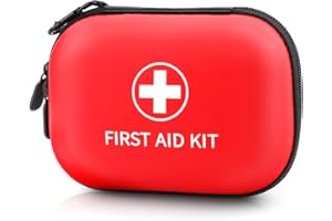DAISIKI Mini First Aid Kit 100 PCS Emergency Kit for Home Car Travel Small First Aid Kits for Hiking Camping Portable Trauma Kit for Boat Vehicle Outdoor Survival