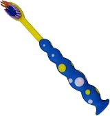 Dental Aesthetics 4 Childrens Toothbrushes Kids Manual Brightly Coloured view 2