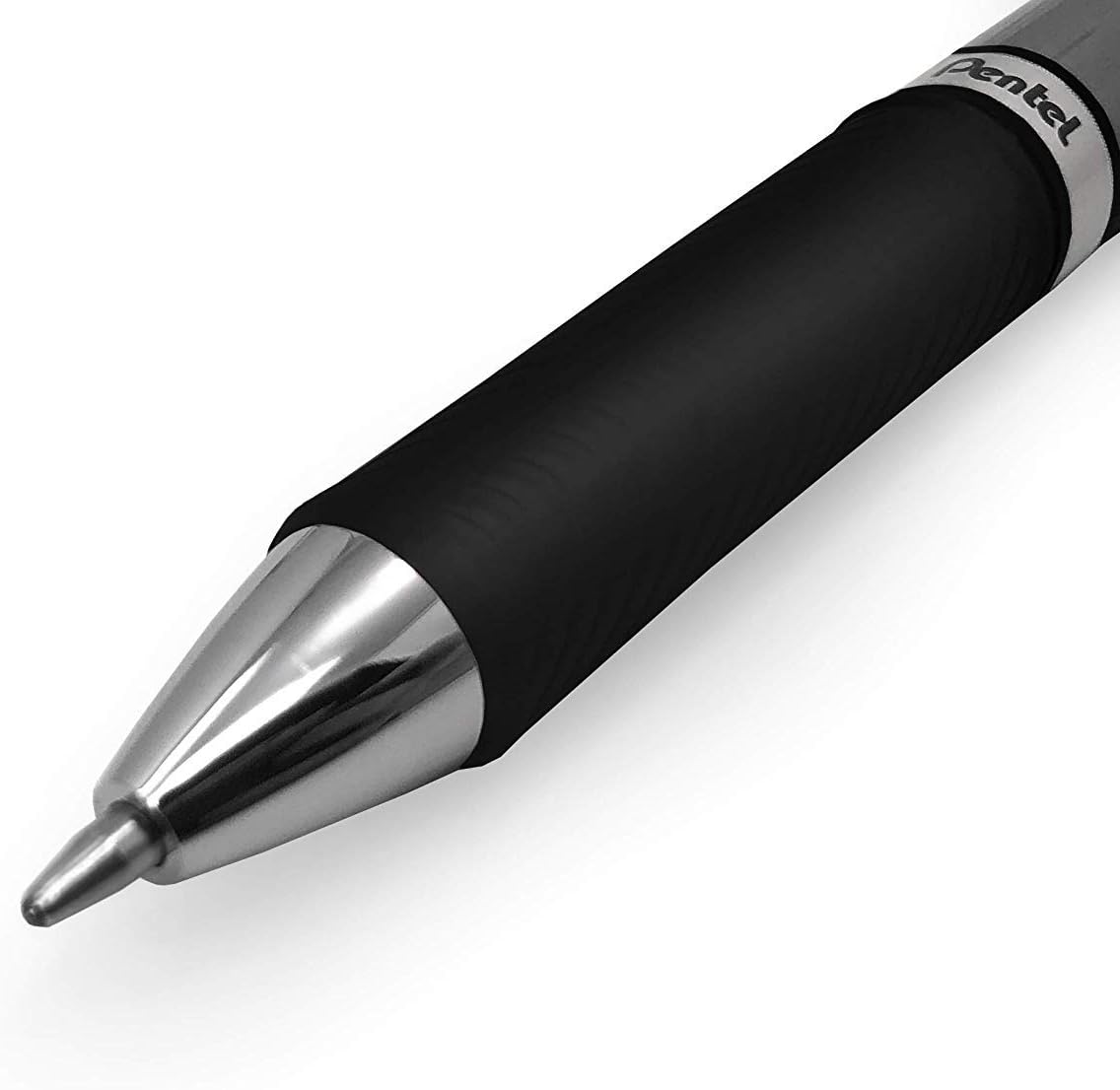 Pentel-Energel BL80 Retractable Liquid Gel Ink Rollerball Pen - 1.0mm - Black - Pack of 3, 3 count (Pack of 1) - Image 3