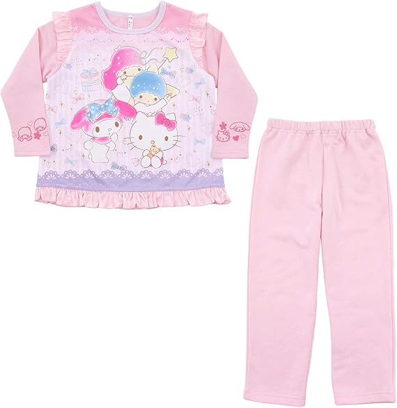 Amazon サンリオキャラクターズ 光るパジャマdx 裏起毛 長袖 100cm ピンク A パジャマ 通販 Amazon サンリオキャラクターズ 光るパジャマdx 裏起毛 長袖 100cm ピンク A パジャマ 通販