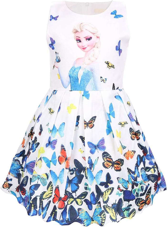 Princess Costume Dresses Little Girls Cosplay Dress up