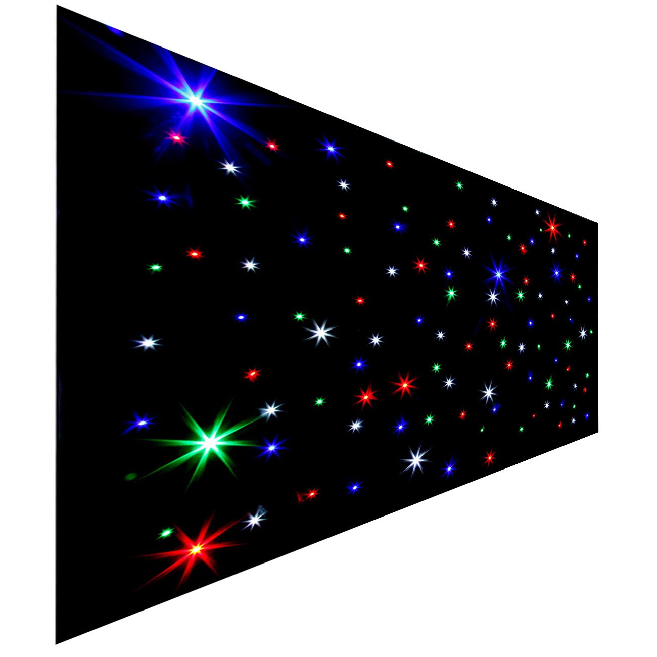Yonntech 3x2m Dj Star Cloth 108p Led Matrix Star Backdrop Curtain