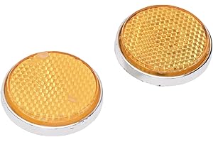 Alomejor Replacement Front Fork Reflector Set for CT70 Trail, Replacement for C70 CB100 CB175 CB350 Super Sport Owners