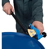 Shimeyao Heavy Duty Drum Deheader Tool with Ergonomic Handle Non-Sparking Alloy Copper Blade Drum Top Remover for 55 Gallon Steel Drums Instant-Action Barrel Cap Opener for Chemical Oil Warehouse