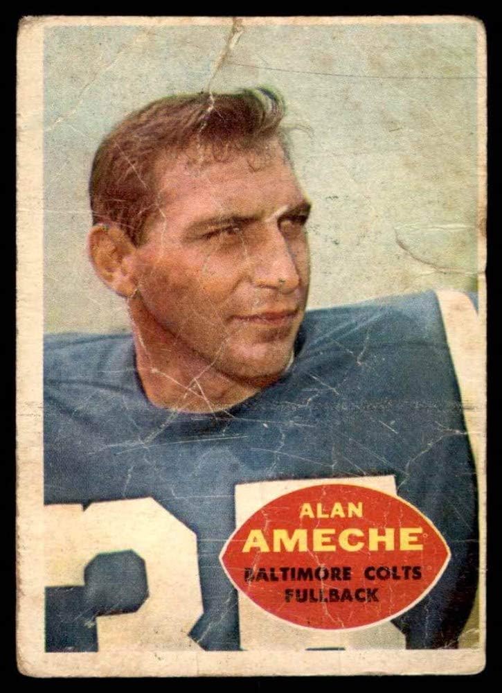 1960 Topps 2 Alan Ameche Baltimore Colts (Football Card
