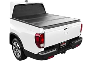 XTWEEX Hard Tri-fold Truck Bed Tonneau Cover Compatible for Honda Ridgeline 2017-2026 Fleetside (Not for Stepside) 5 FT Bed Fiberglass Reinforced Polymer, Waterproof, theftproof