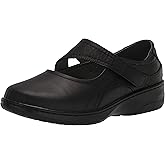 Propet Womens Golda Mary Jane Slip On Flats Casual - Black
