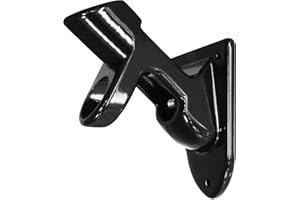 ANLEY Two-Position Flag Pole Holder | Mounting Bracket with Hardwares - Made of Aluminum Alloy - Strong and Rust Free - 1" In