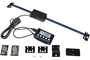 SHAHE Digital Readout Linear,0-300mm/12'' Magnetic Linear Scale,Large LCD Readout Scale for Milling Machine