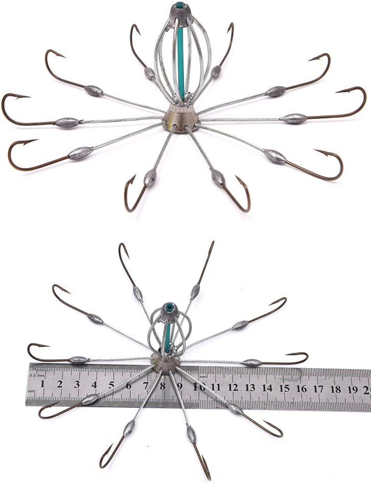 MEOLY 4pcs Pack Extra Strong Carbon Steel Fish Hook