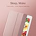 ESR Yippee Premium Trifold Case for iPad Pro 9.7, Slim Fit Smart Case with Rubberized Back Cover Auto Wake Sleep Function for Apple iPad Pro 9.7 inch 2016 Release (Rose Gold)