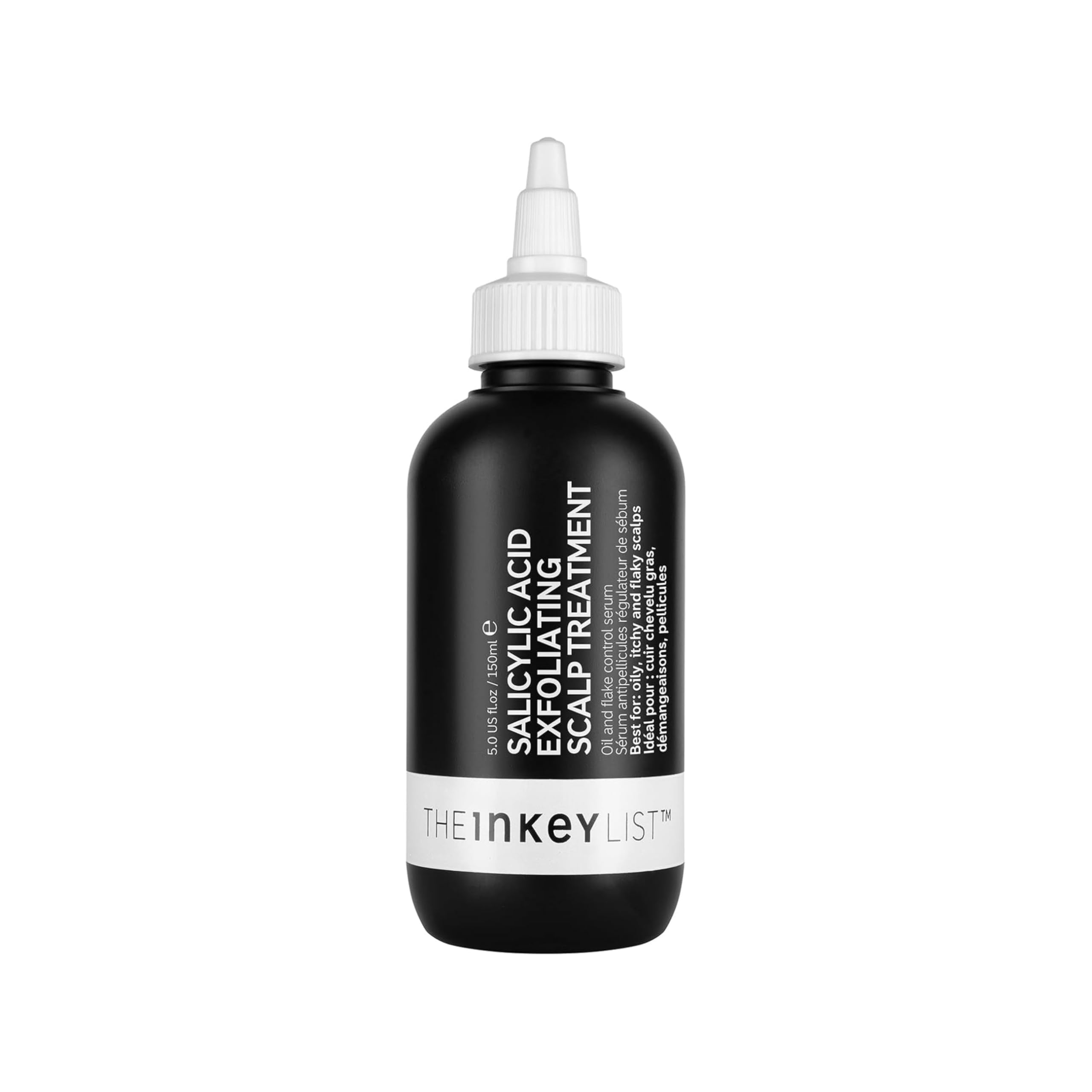 The INKEY List Salicylic Acid Exfoliating Scalp Treatment 150ml, Hydrating Scalp Oil, Moisturizing Scalp Scrub, Suitable For All Hair Types