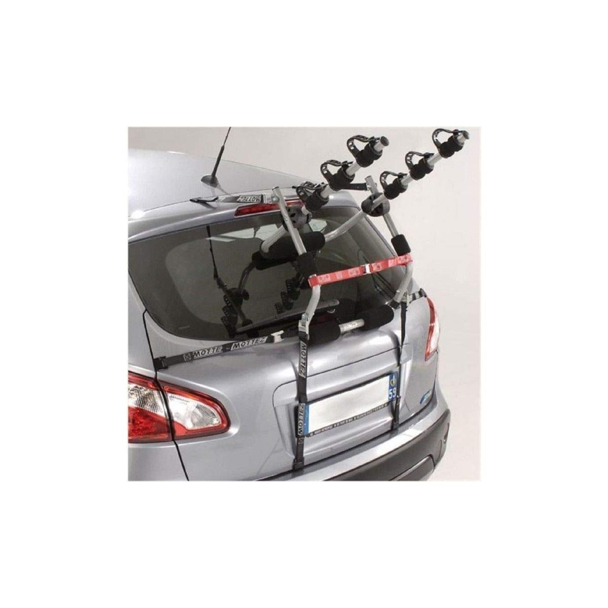 Mottez A025PCR 3-Bike Bicycle Carrier Rear-Mounted