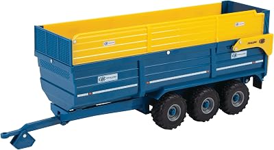 Britains Kane Tri-Axle Halfpipe Trailer 1:32 Farm Toys Compatible 3+