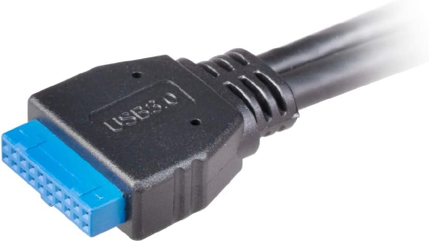 Akasa USB 3.1 Gen 2 internal adapter cable with dual Gen 1 Type-A ports - Image 5