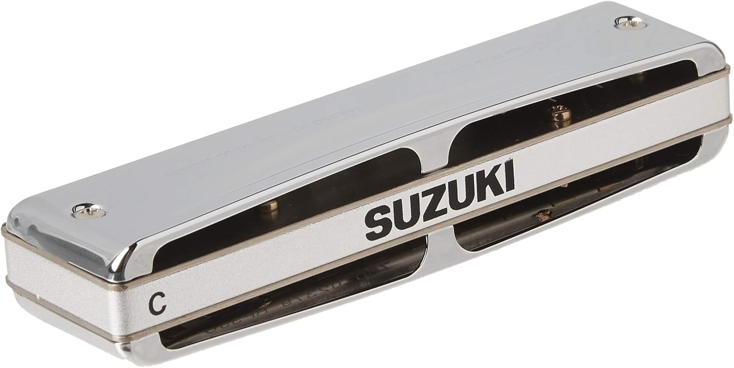 Suzuki Promaster Valved Harmonica Deluxe 10 hole diatonic MR350V