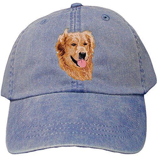 Cherrybrook Dog Breed Embroidered Adams Cotton Twill Caps Royal
