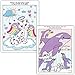 Lisa Frank Paint With Water Book with Green-Tip Paint Brush Coloring