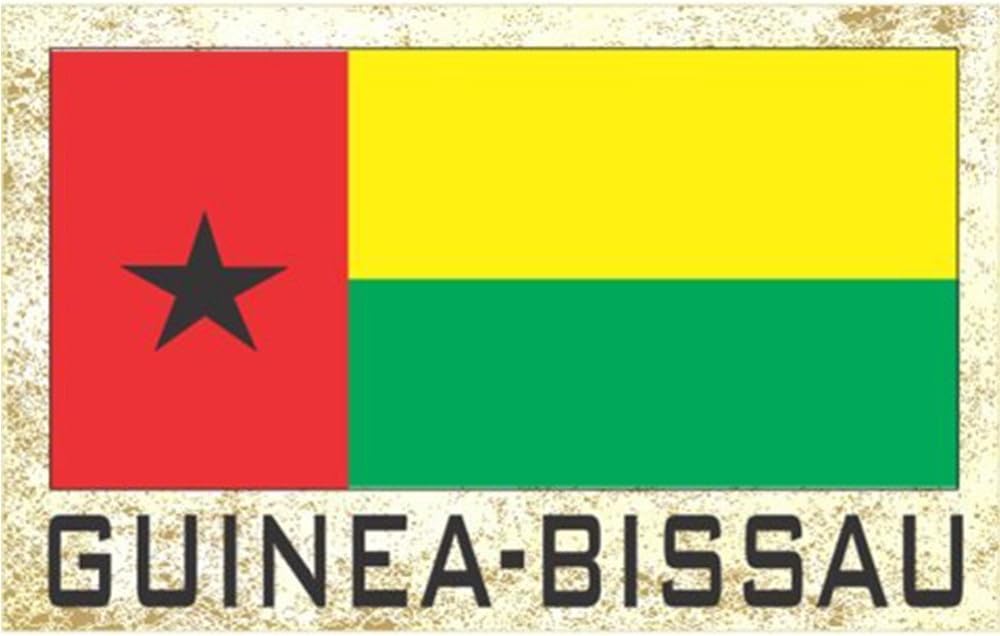 Flag Fridge Refrigerator Magnets – Americas Group 2 (Country: Guinea-Bissau)