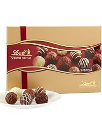 Lindt LINDOR Assorted Chocolate Gourmet Truffles, Gift Box, Kosher, 7.3 Ounce