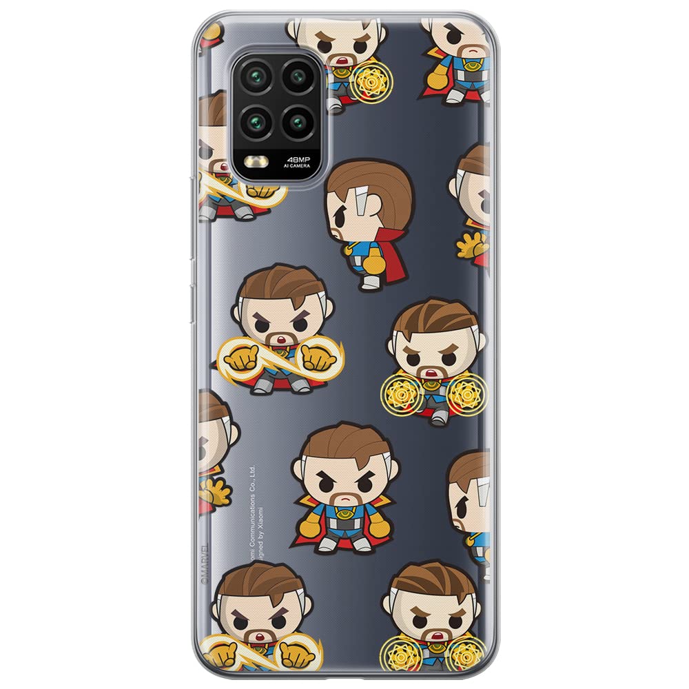 ERT GROUP mobile phone case for Xiaomi MI 10 LITE original and officially Licensed Marvel pattern Dr Strange 001 optimally adapted to the shape of the mobile phone, partially transparent