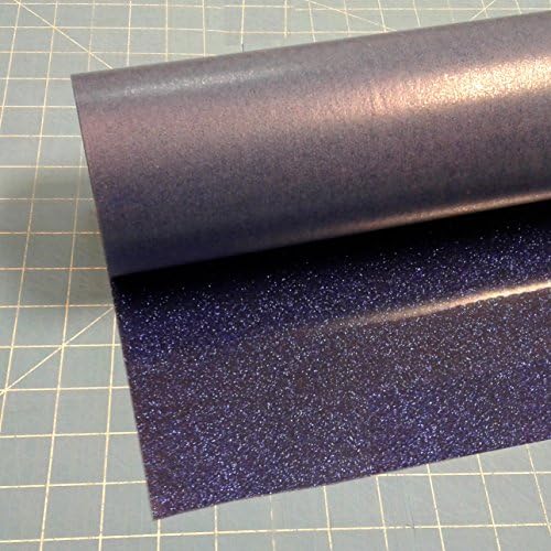 Siser Glitter HTV 20" x 3ft Roll - Iron on Heat Transfer Vinyl (Royal Blue)